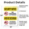 Signmission No Firearms By City Bilingual OSHA Security Notice Sign, Vinyl Decal, 18in W x 24in L, 2PK OS-2PACK-SN-D-1824-L-11603 - alternate 2
